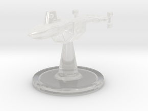 DY-100 Class (TOS) 1/2500 Game Piece in Clear Ultra Fine Detail Plastic