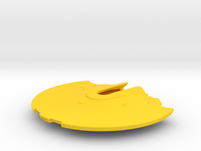 1/1400 USS Ranger Saucer in Yellow Smooth Versatile Plastic