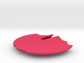 1/1400 USS Ranger Saucer in Pink Smooth Versatile Plastic