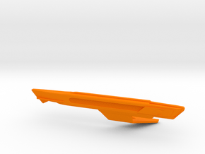 1/1400 USS Shangri-La Right Nacelle in Orange Smooth Versatile Plastic