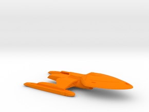 USS Palomino (Voyager Concept #1) / 6cm - 2.36in in Orange Smooth Versatile Plastic