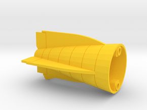 1/350 R class Zeppelin L32 (LZ74) Part 12 in Yellow Smooth Versatile Plastic