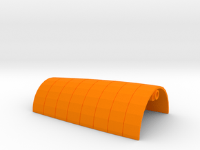1/350 R class Zeppelin L32 (LZ74) Part 10 in Orange Smooth Versatile Plastic