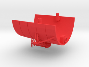 1/350 R class Zeppelin L32 (LZ74) Part 9 in Red Smooth Versatile Plastic