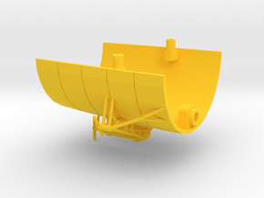 1/350 R class Zeppelin L32 (LZ74) Part 9 in Yellow Smooth Versatile Plastic