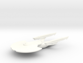1/2500 USS Shangri-La in White Smooth Versatile Plastic