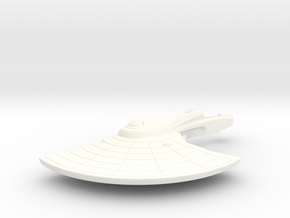 1/1000 USS Wasp (NCC-9701) Left Saucer in White Smooth Versatile Plastic