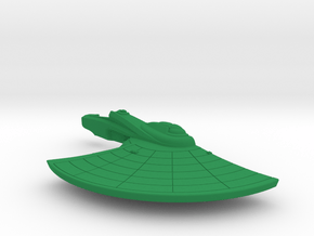 1/1000 USS Wasp (NCC-9701) Right Saucer in Green Smooth Versatile Plastic