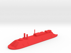 1/700 USS Essex (1862) in Red Smooth Versatile Plastic