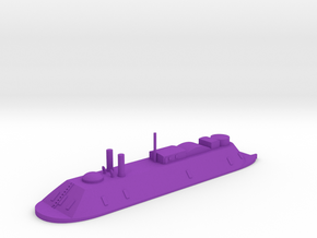 1/700 USS Essex (1862) in Purple Smooth Versatile Plastic
