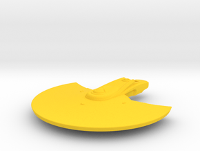 1/1400 USS Wasp (NCC-9701) Saucer in Yellow Smooth Versatile Plastic