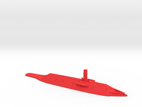 1/700 CSS Virginia (Waterline) in Red Smooth Versatile Plastic