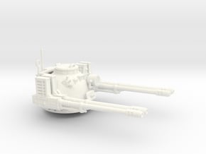 28mm APC Anti-aircraft turret in White Processed Versatile Plastic