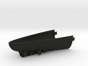 1/700 H44 Class Stern Full Hull in Black Smooth Versatile Plastic