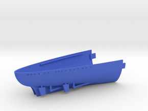 1/700 H44 Class Stern Full Hull in Blue Smooth Versatile Plastic
