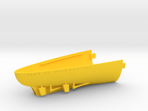 1/700 H44 Class Stern Full Hull in Yellow Smooth Versatile Plastic