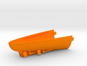 1/700 H44 Class Stern Full Hull in Orange Smooth Versatile Plastic