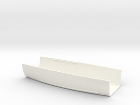 1/700 H44 Class Midships Full Hull in White Smooth Versatile Plastic