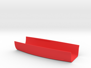 1/700 H44 Class Midships Full Hull in Red Smooth Versatile Plastic