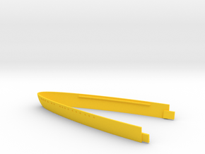 1/700 H44 Class Stern Waterline in Yellow Smooth Versatile Plastic