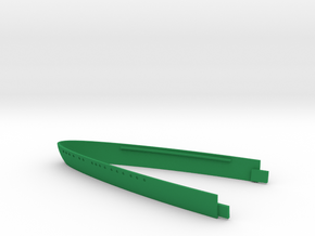 1/700 H44 Class Stern Waterline in Green Smooth Versatile Plastic