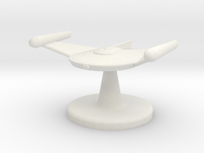 Romulan BOP (TOS) 1/4800 Game Piece in White Natural Versatile Plastic