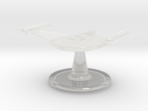 Romulan BOP (TOS) 1/4800 Game Piece in Clear Ultra Fine Detail Plastic