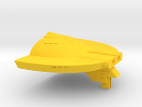 1/1000 USS Bonaventure 10281NCC Rear Saucer in Yellow Smooth Versatile Plastic