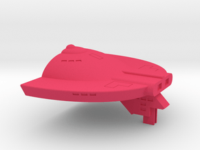 1/1000 USS Bonaventure 10281NCC Rear Saucer in Pink Smooth Versatile Plastic