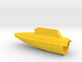1/1400 Spokane Class Front Sec. Hull in Yellow Smooth Versatile Plastic