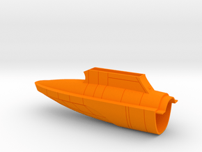 1/1400 Spokane Class Front Sec. Hull in Orange Smooth Versatile Plastic