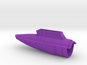 1/1400 Spokane Class Front Sec. Hull in Purple Smooth Versatile Plastic