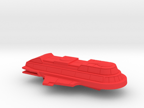 1/1400 Spokane Class Rear Hull in Red Smooth Versatile Plastic