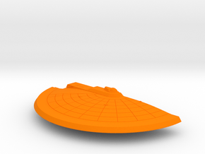 1/1400 Spokane Class Right Saucer in Orange Smooth Versatile Plastic