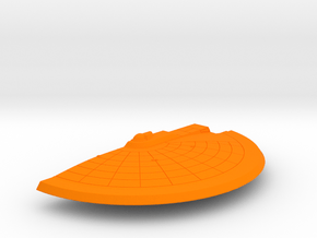 1/1400 Spokane Class Left Saucer in Orange Smooth Versatile Plastic