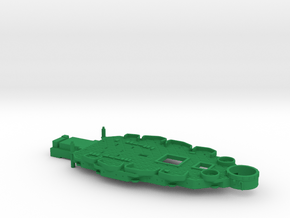 1/700 USS Nevada (1941) Casemate Deck w/out 5''/51 in Green Smooth Versatile Plastic
