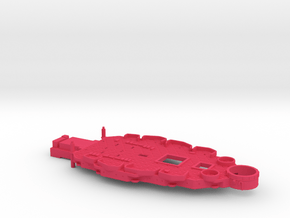 1/700 USS Nevada (1941) Casemate Deck w/out 5''/51 in Pink Smooth Versatile Plastic