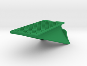 DW1 Receiver Tray in Green Smooth Versatile Plastic