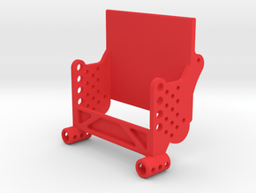 Goblin Front Body/Electronics mount in Red Smooth Versatile Plastic