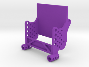 Goblin Front Body/Electronics mount in Purple Smooth Versatile Plastic