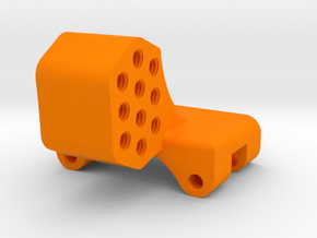Rear Link Riser in Orange Smooth Versatile Plastic