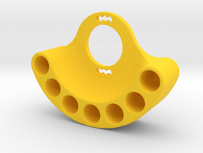 Samix Knuckle Tungsten Weight Hangers in Yellow Smooth Versatile Plastic