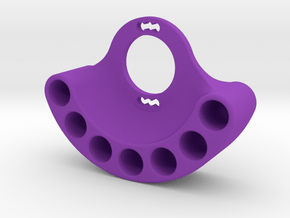 Samix Knuckle Tungsten Weight Hangers in Purple Smooth Versatile Plastic