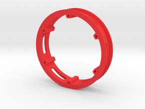 Super Class Wheel Barrels in Red Smooth Versatile Plastic