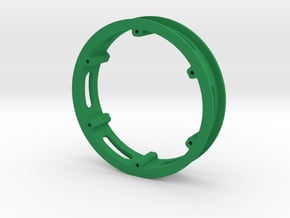 Super Class Wheel Barrels in Green Smooth Versatile Plastic