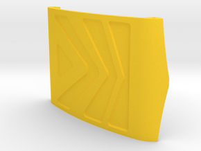 Dementor V1 Roof Panel in Yellow Smooth Versatile Plastic