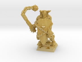 Undead Beastman Elite Bardiche in Tan Fine Detail Plastic