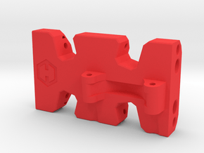 DW1 Skid/Mount in Red Smooth Versatile Plastic