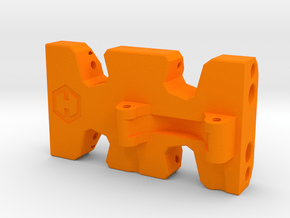 DW1 Skid/Mount in Orange Smooth Versatile Plastic