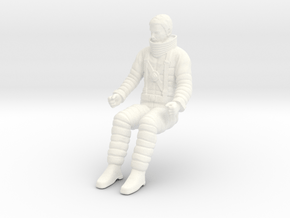 Space 1999 - Pilot 1 in White Processed Versatile Plastic